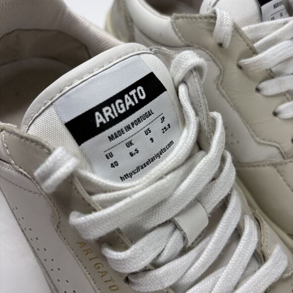 Axel Arigato Women's Dice Lo Sneaker Size US 9 Eu 40 White Leather Upper - Picture 2 of 16